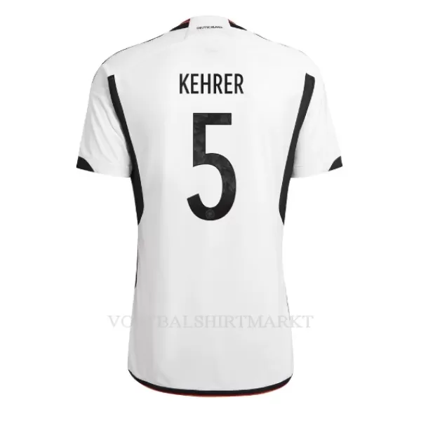 Duitsland Thilo Kehrer 5 Shirt Heren Thuis WK 2022