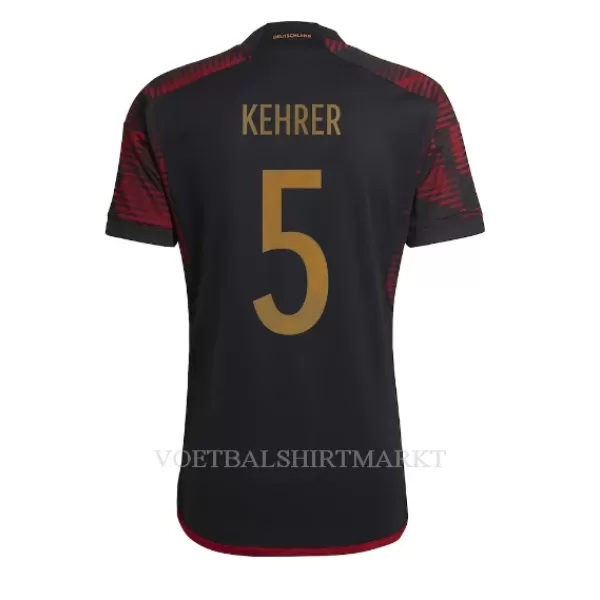 Duitsland Thilo Kehrer 5 Shirt Heren Uit WK 2022