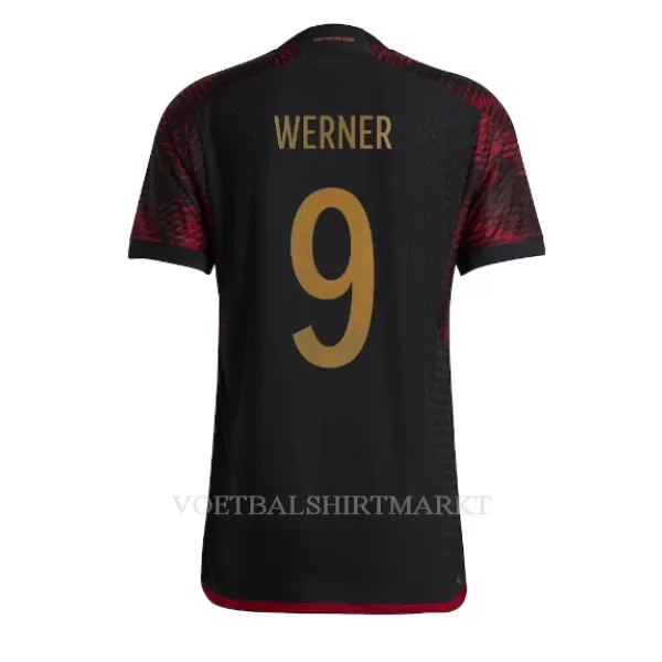 Duitsland Timo Werner 9 Shirt Heren Uit WK 2022