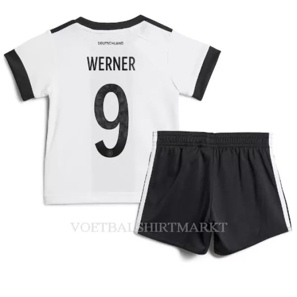 Duitsland Timo Werner 9 Tenue Kind Thuis WK 2022