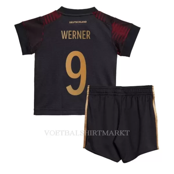 Duitsland Timo Werner 9 Tenue Kind Uit WK 2022