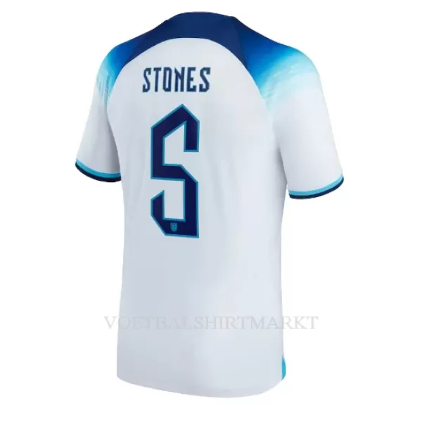 Engeland John Stones 5 Shirt Heren Thuis WK 2022