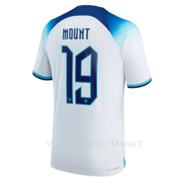 Engeland Mason Mount 19 Shirt Heren Thuis WK 2022