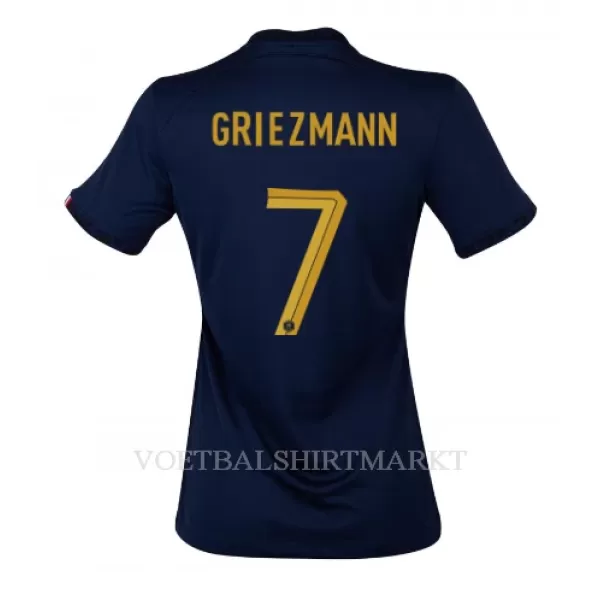 Frankrijk Antoine Griezmann 7 Shirt Dames Thuis WK 2022