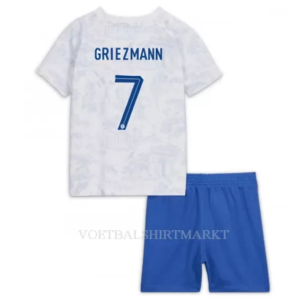 Frankrijk Antoine Griezmann 7 Tenue Kind Uit WK 2022