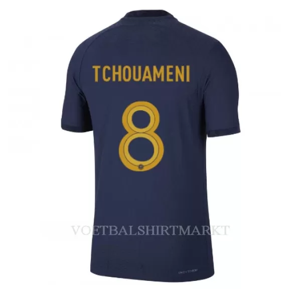 Frankrijk Aurelien Tchouaméni 8 Shirt Heren Thuis WK 2022