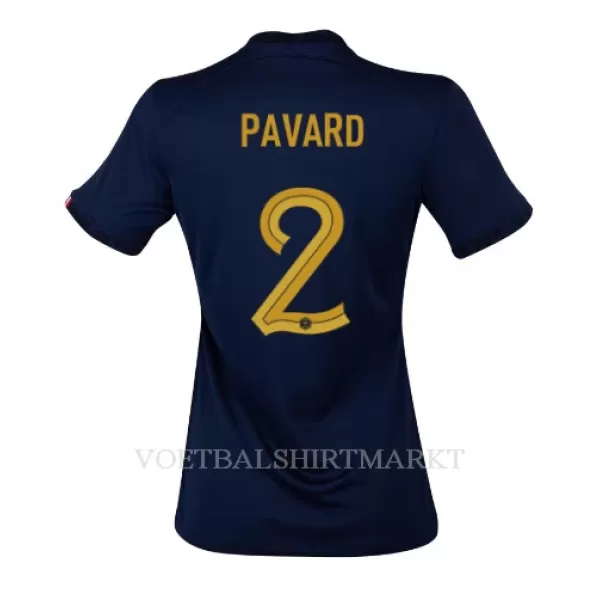 Frankrijk Benjamin Pavard 2 Shirt Dames Thuis WK 2022