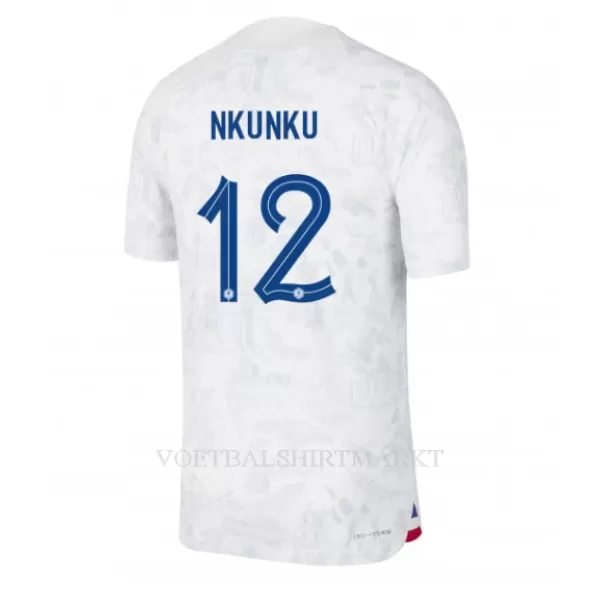 Frankrijk Christopher Nkunku 12 Shirt Heren Uit WK 2022