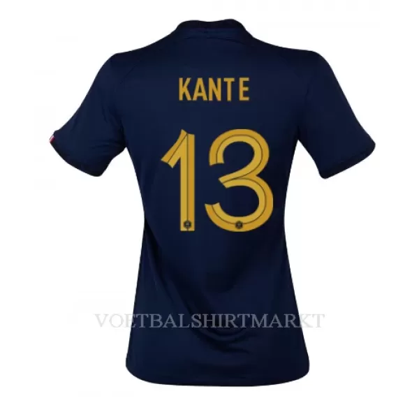 Frankrijk Kante 13 Shirt Dames Thuis WK 2022