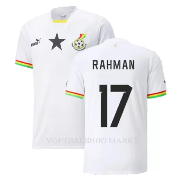 Ghana Baba Rahman 17 Shirt Heren Thuis WK 2022