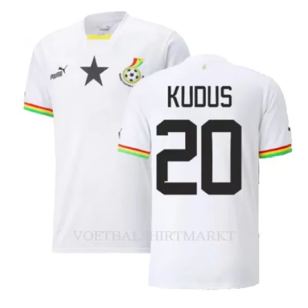 Ghana Mohammed Kudus 20 Shirt Heren Thuis WK 2022