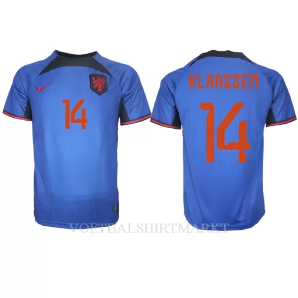 Nederland Davy Klaassen 14 Shirt Heren Uit WK 2022