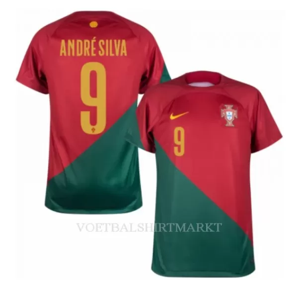 Portugal Andre Silva 9 Shirt Heren Thuis WK 2022