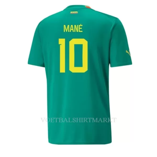 Senegal Sadio Mane 10 Shirt Heren Uit WK 2022