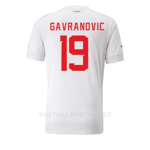 Zwitserland Mario Gavranovic 19 Shirt Heren Uit WK 2022