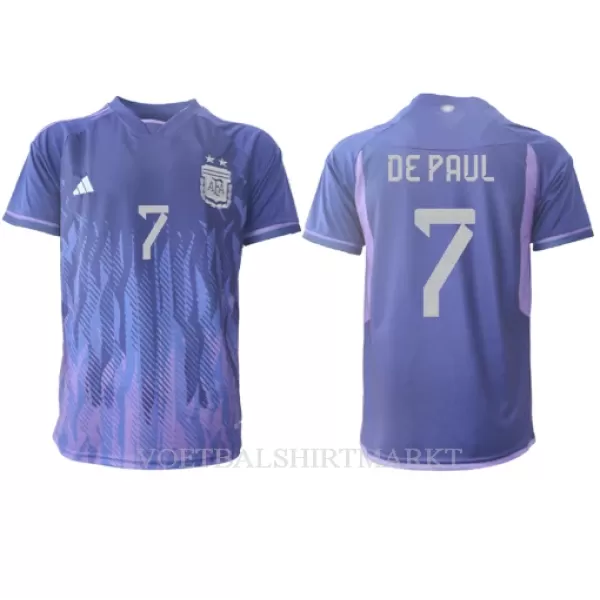 Argentinië de Paul 7 Shirt Heren Uit WK 2022