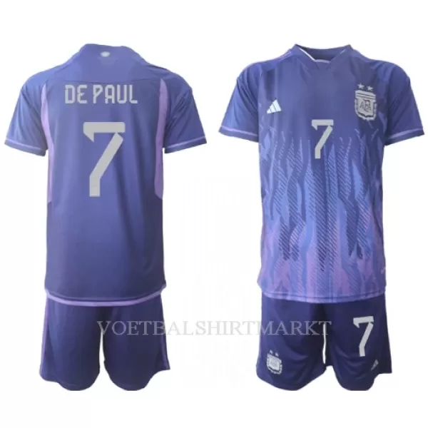 Argentinië de Paul 7 Tenue Kind Uit WK 2022