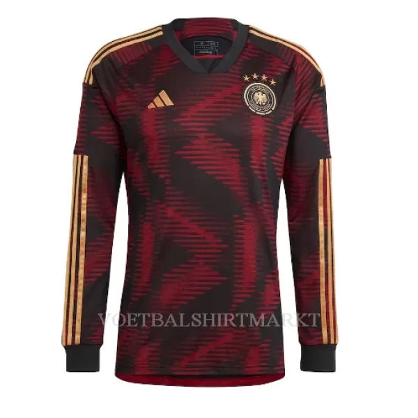 Duitsland Shirt Heren Uit WK 2022 Lange Mouw