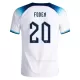 Engeland FODEN 20 Shirt Heren Thuis WK 2022