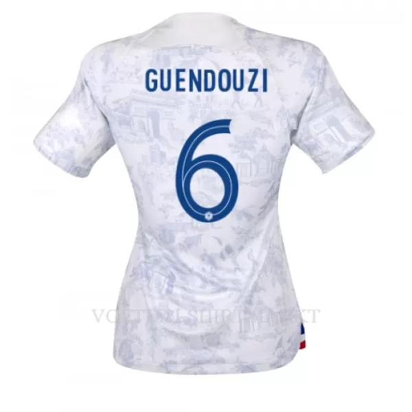 Frankrijk Matteo Guendouzi 6 Shirt Dames Uit WK 2022