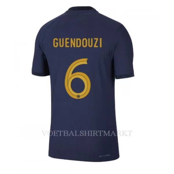 Frankrijk Matteo Guendouzi 6 Shirt Heren Thuis WK 2022