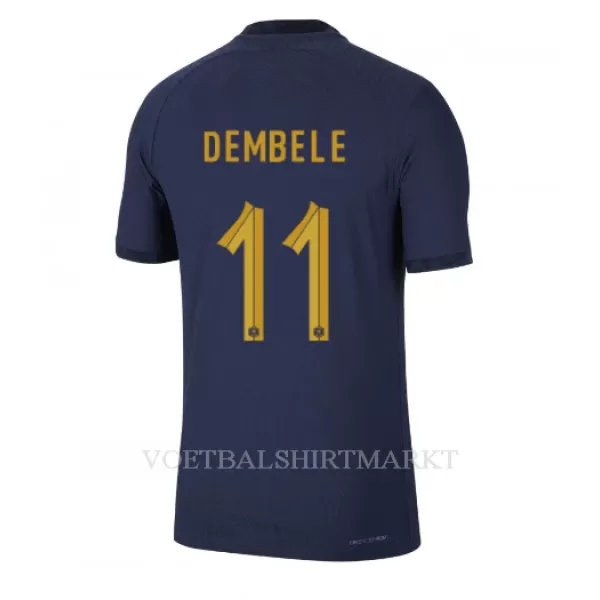 Frankrijk Ousmane Dembele 11 Shirt Heren Thuis WK 2022