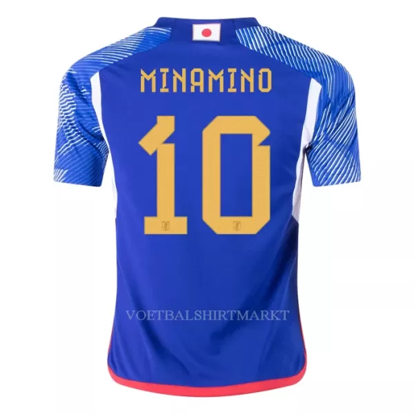 Japan MINAMINO 10 Shirt Heren Thuis WK 2022