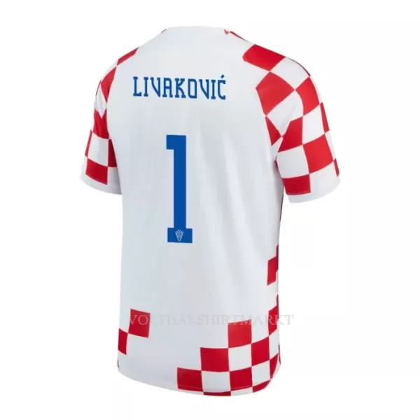 Kroatië LIVAKOVIC 1 Shirt Heren Thuis WK 2022