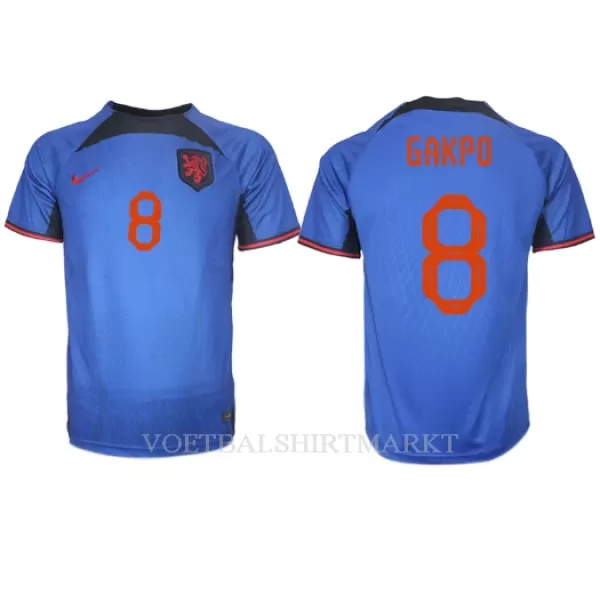 Nederland Cody Gakpo 8 Shirt Heren Uit WK 2022