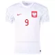 Polen LEWANDOWSKI 9 Shirt Heren Thuis WK 2022