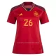 Spanje PEDRI 26 Shirt Dames Thuis WK 2022