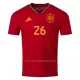 Spanje PEDRI 26 Shirt Heren Thuis WK 2022