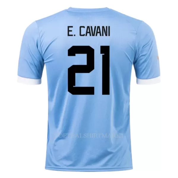 Uruguay E. CAVANI 21 Shirt Heren Thuis WK 2022