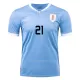 Uruguay E. CAVANI 21 Shirt Heren Thuis WK 2022