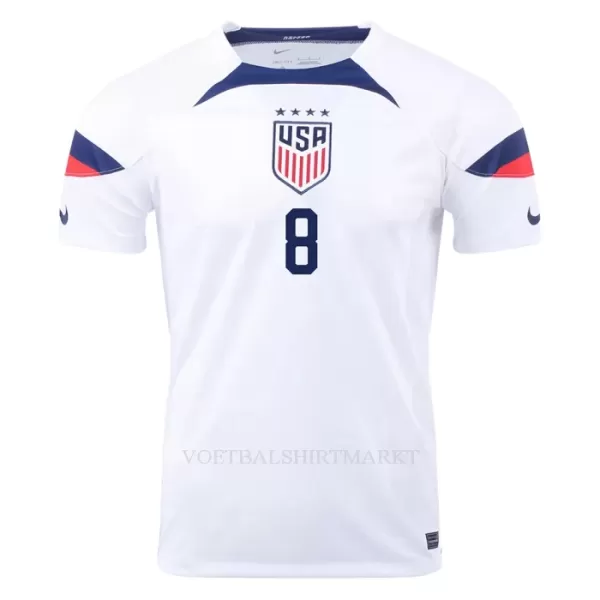 USA ERTZ 8 Shirt Heren Thuis WK 2022