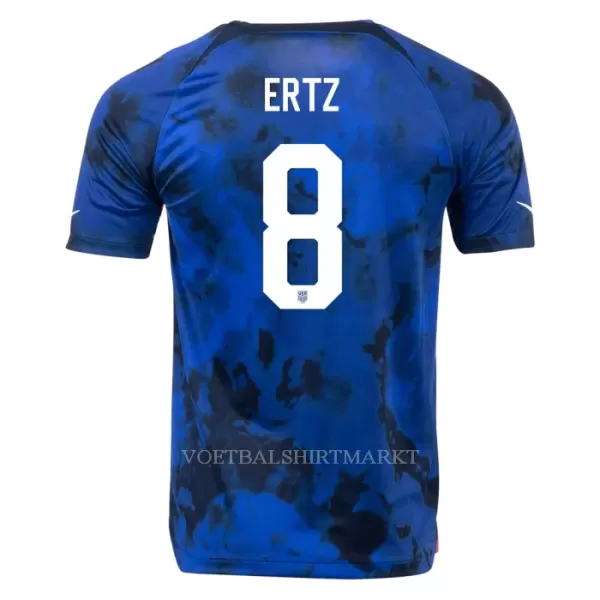 USA ERTZ 8 Shirt Heren Uit WK 2022