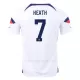 USA HEATH 7 Shirt Heren Thuis WK 2022