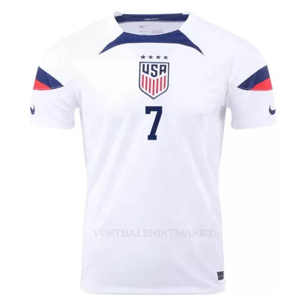 USA HEATH 7 Shirt Heren Thuis WK 2022