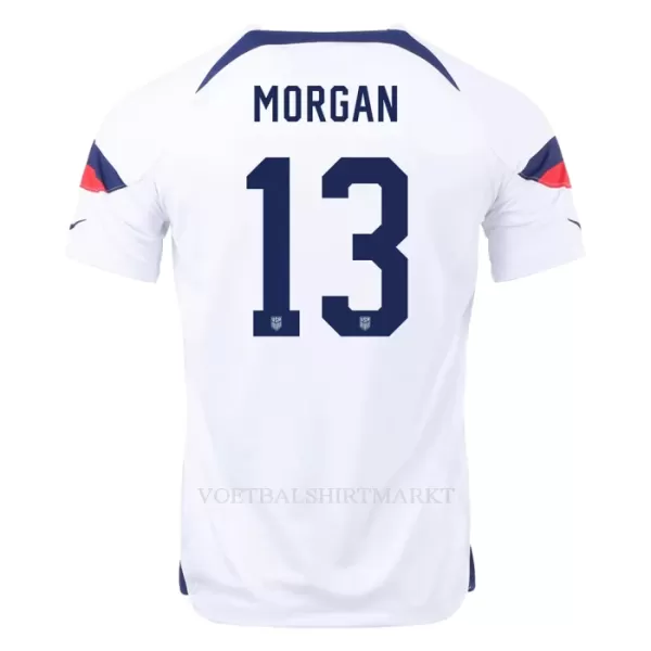 USA MORGAN 13 Shirt Heren Thuis WK 2022