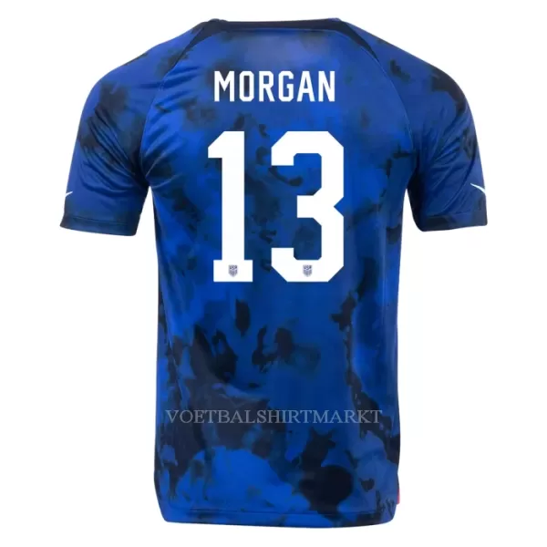 USA MORGAN 13 Shirt Heren Uit WK 2022