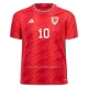 Wales RAMSEY 10 Shirt Heren Thuis WK 2022