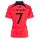 Zuid-Korea H M SON 7 Shirt Dames Thuis WK 2022