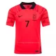 Zuid-Korea H M SON 7 Shirt Heren Thuis WK 2022