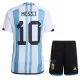 Argentinië 3 Star MESSI 10 Tenue Kind Thuis WK 2022