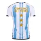 Champions Argentinië 3 Star Shirt Heren Thuis WK 2022