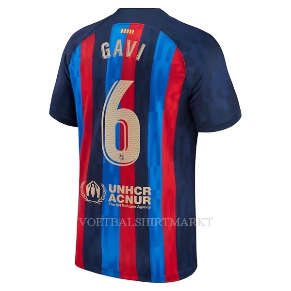 FC Barcelona GAVI 6 Shirt Heren Thuis 2022-23