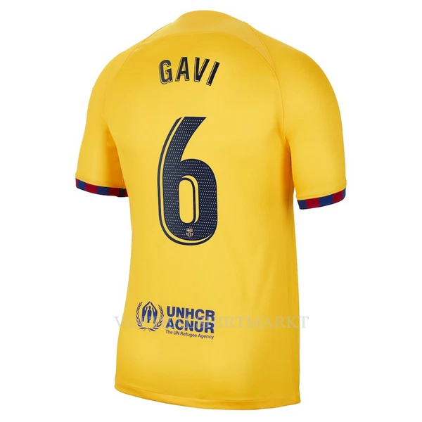 FC Barcelona GAVI 6 Shirt Heren Vierde 2022-23