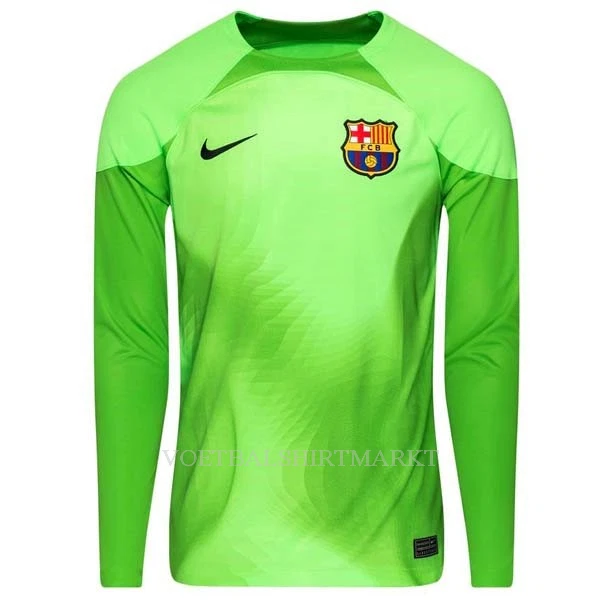 FC Barcelona Keeper Shirt Heren Thuis 2022-23 Lange Mouw