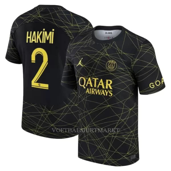 Paris Saint-Germain HAKIMI 2 Shirt Heren Vierde Jordan 2022-23