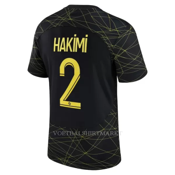 Paris Saint-Germain HAKIMI 2 Shirt Heren Vierde Jordan 2022-23